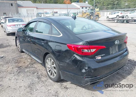 2016 Hyundai Sonata Sport из США, поврежденный, VIN 5NPE34AF2GH295560